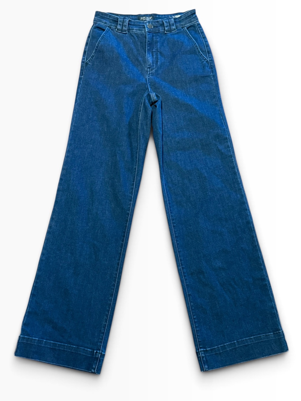 Judy Blue Women’s 3/26 x 33 Wide Leg Trouser Jeans